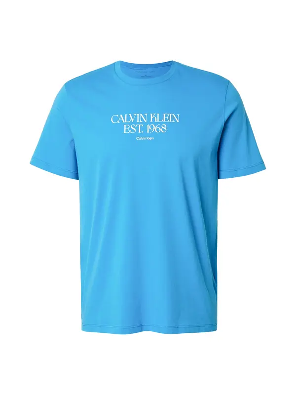 Calvin Klein Jeans Calvin Klein Jeans Majica '30S'  nebesko plava / bijela