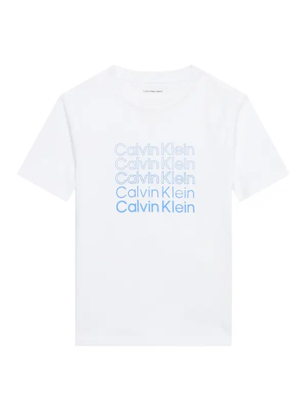 Calvin Klein Jeans Calvin Klein Jeans Majica  azur / bijela