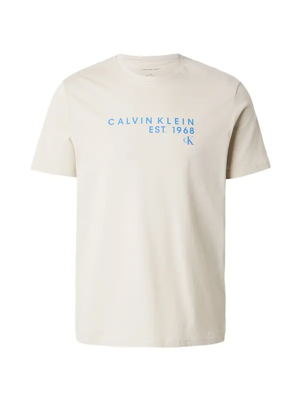 Calvin Klein Jeans Calvin Klein Jeans Majica  azur / prljavo bijela