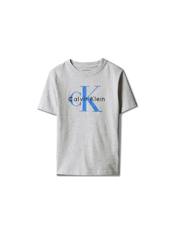 Calvin Klein Jeans Calvin Klein Jeans Majica  azur / siva melange / crna