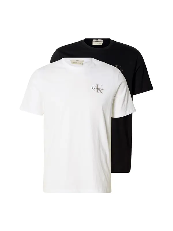 Calvin Klein Jeans Calvin Klein Jeans Majica  bazalt siva / crna / bijela