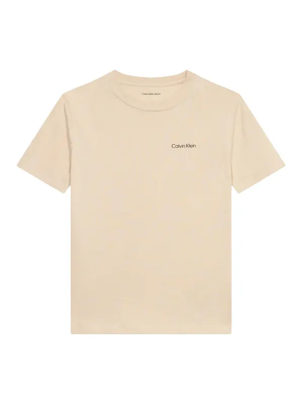 Calvin Klein Jeans Calvin Klein Jeans Majica  bež / crna