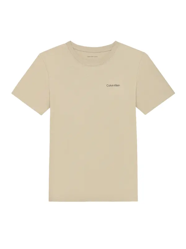 Calvin Klein Jeans Calvin Klein Jeans Majica  bež / crna