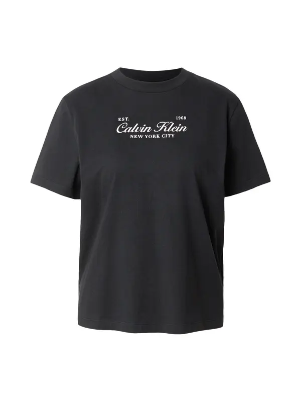 Calvin Klein Jeans Calvin Klein Jeans Majica  bež / crna / bijela