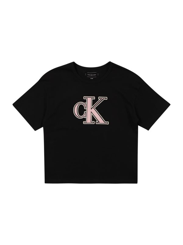 Calvin Klein Jeans Calvin Klein Jeans Majica  bež / roza / crna