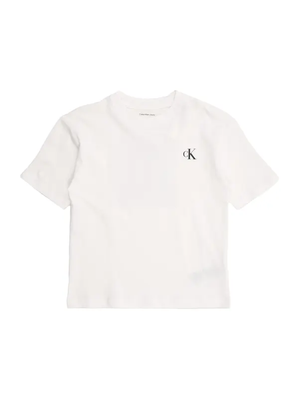 Calvin Klein Jeans Calvin Klein Jeans Majica 'BRIDGE'  crna / bijela