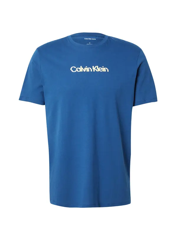 Calvin Klein Jeans Calvin Klein Jeans Majica 'Classic'  plava / žuta / bijela