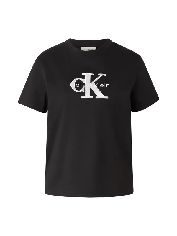 Calvin Klein Jeans Calvin Klein Jeans Majica 'CLASSIC'  svijetlosiva / crna / bijela