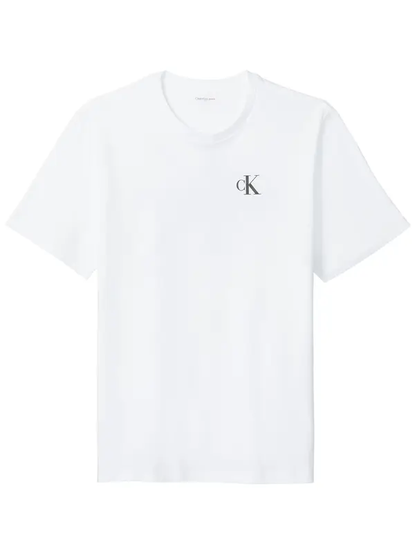 Calvin Klein Jeans Calvin Klein Jeans Majica 'CLASSIC'  svijetlosiva / crna / bijela