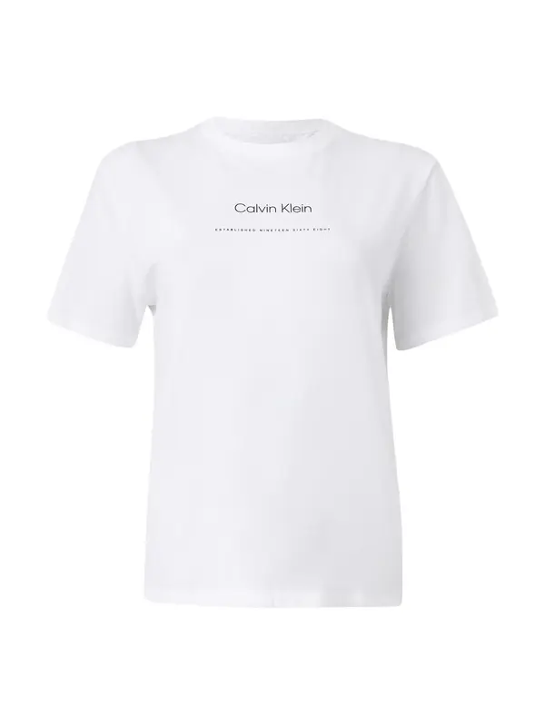 Calvin Klein Jeans Calvin Klein Jeans Majica 'CLASSIС'  crna / bijela