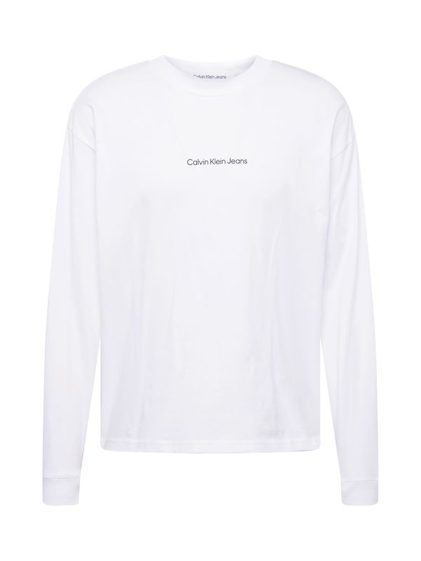 Calvin Klein Jeans Calvin Klein Jeans Majica  crna / bijela