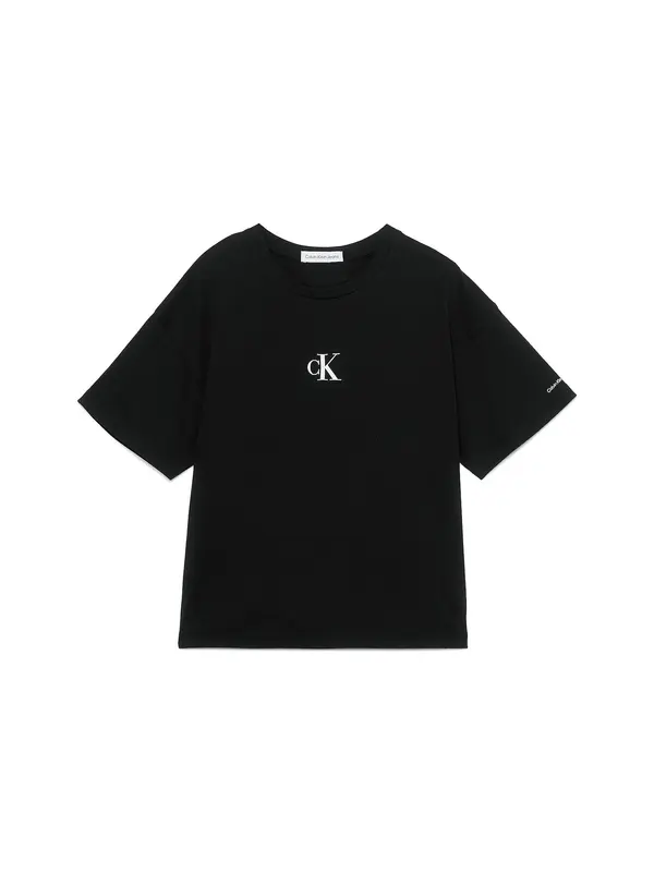Calvin Klein Jeans Calvin Klein Jeans Majica  crna / bijela