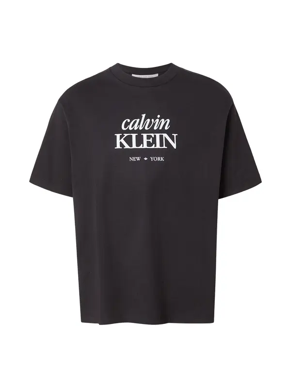 Calvin Klein Jeans Calvin Klein Jeans Majica  crna / bijela