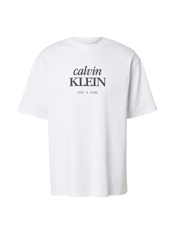 Calvin Klein Jeans Calvin Klein Jeans Majica  crna / bijela