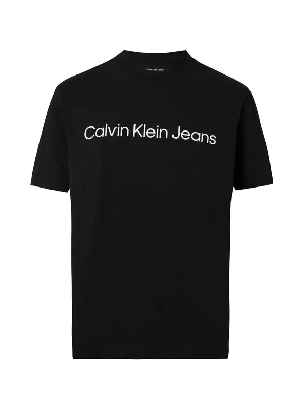 Calvin Klein Jeans Calvin Klein Jeans Majica  crna / bijela