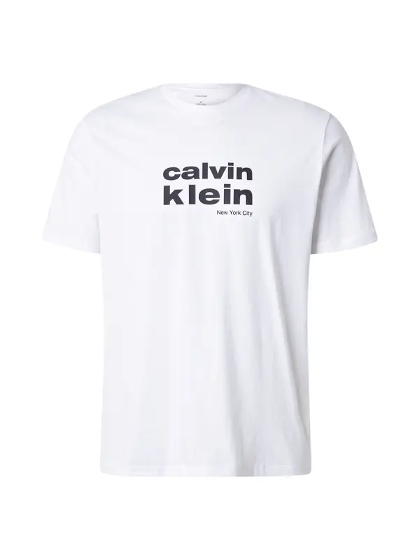 Calvin Klein Jeans Calvin Klein Jeans Majica  crna / bijela