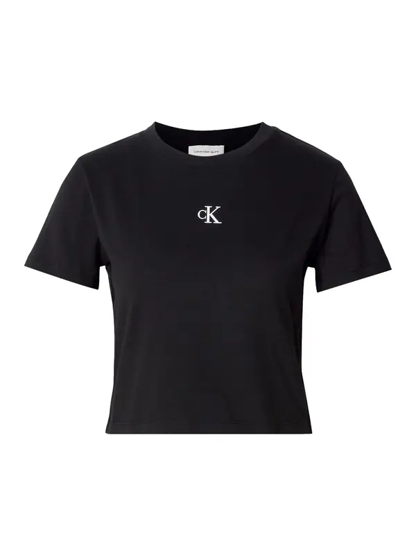 Calvin Klein Jeans Calvin Klein Jeans Majica  crna / bijela