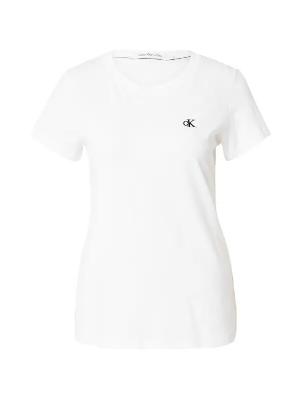 Calvin Klein Jeans Calvin Klein Jeans Majica  crna / bijela
