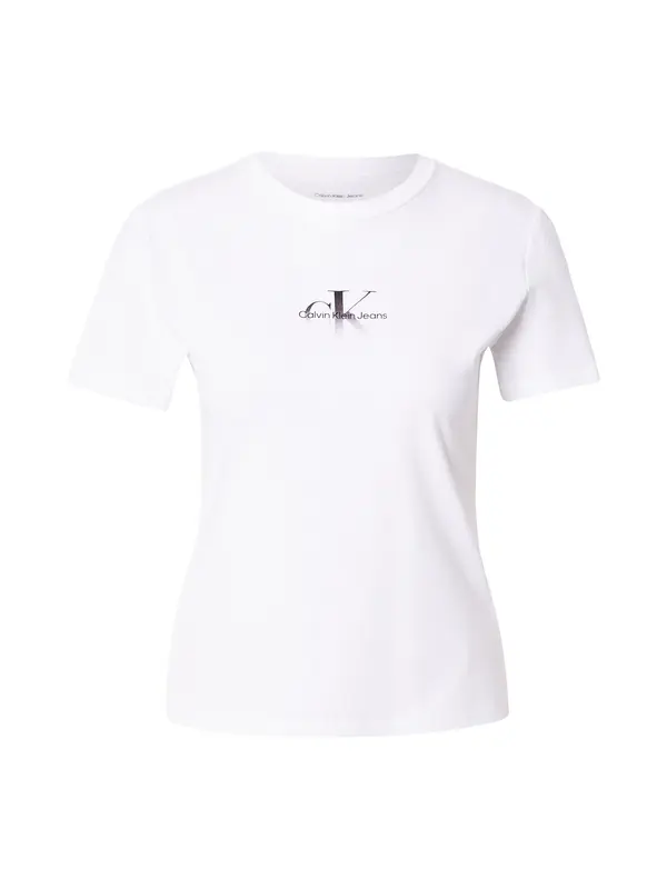 Calvin Klein Jeans Calvin Klein Jeans Majica  crna / bijela