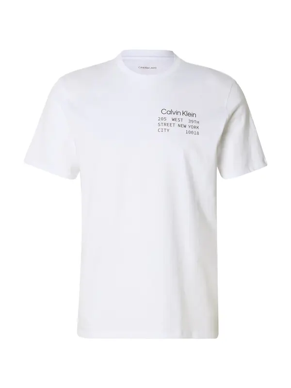 Calvin Klein Jeans Calvin Klein Jeans Majica  crna / bijela