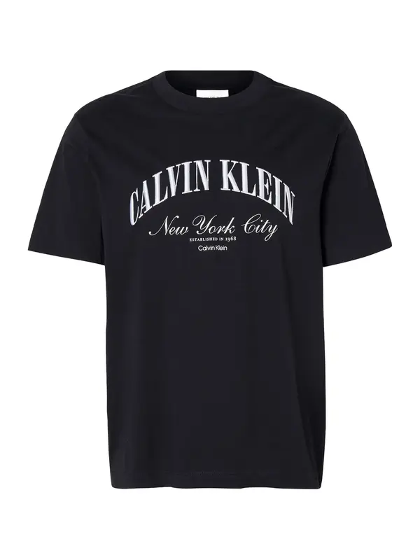 Calvin Klein Jeans Calvin Klein Jeans Majica  crna / bijela