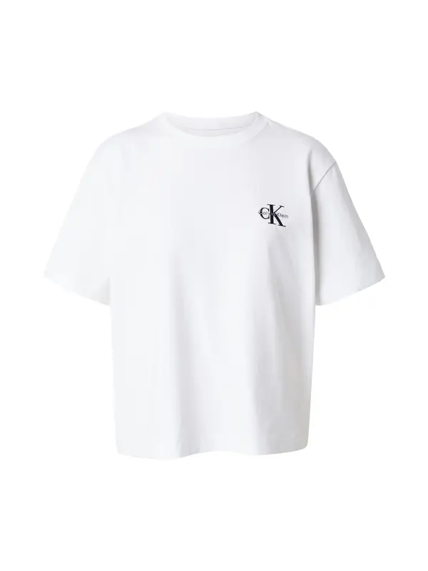 Calvin Klein Jeans Calvin Klein Jeans Majica  crna / bijela
