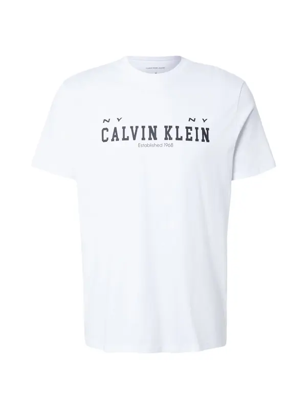 Calvin Klein Jeans Calvin Klein Jeans Majica  crna / bijela