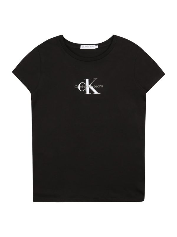 Calvin Klein Jeans Calvin Klein Jeans Majica  crna / bijela