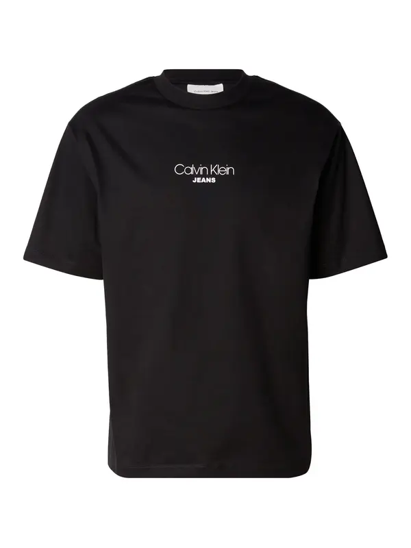 Calvin Klein Jeans Calvin Klein Jeans Majica  crna / bijela