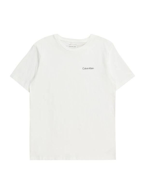 Calvin Klein Jeans Calvin Klein Jeans Majica  crna / bijela