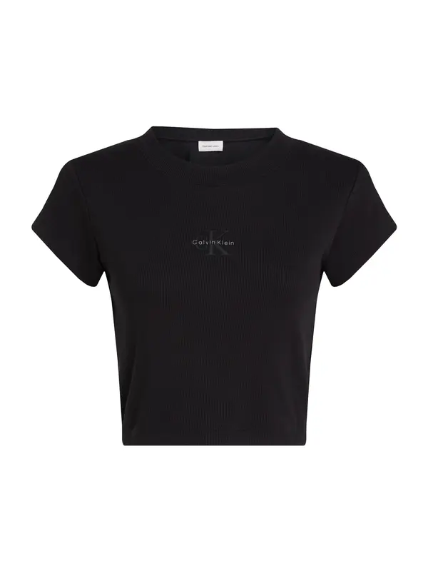 Calvin Klein Jeans Calvin Klein Jeans Majica  crna / bijela