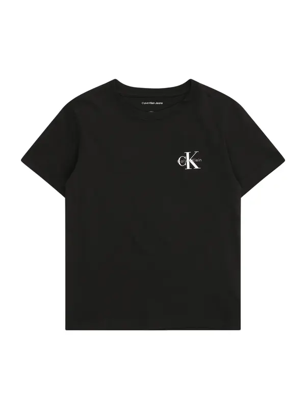 Calvin Klein Jeans Calvin Klein Jeans Majica  crna / bijela