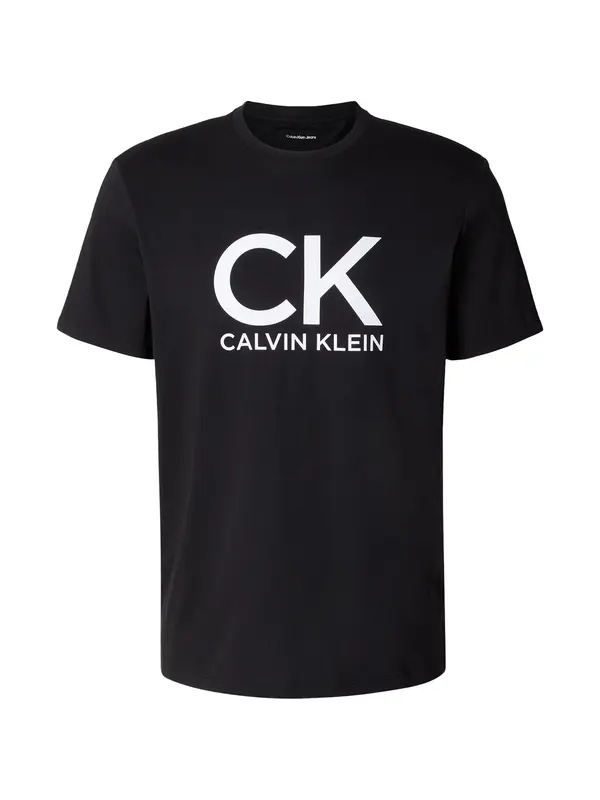Calvin Klein Jeans Calvin Klein Jeans Majica  crna / bijela