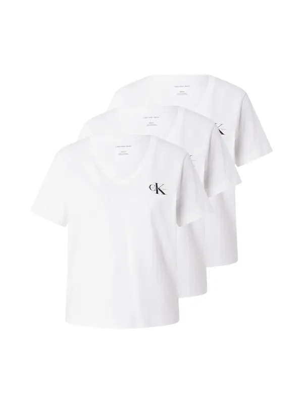 Calvin Klein Jeans Calvin Klein Jeans Majica  crna / bijela