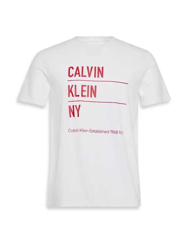 Calvin Klein Jeans Calvin Klein Jeans Majica  crna / bijela