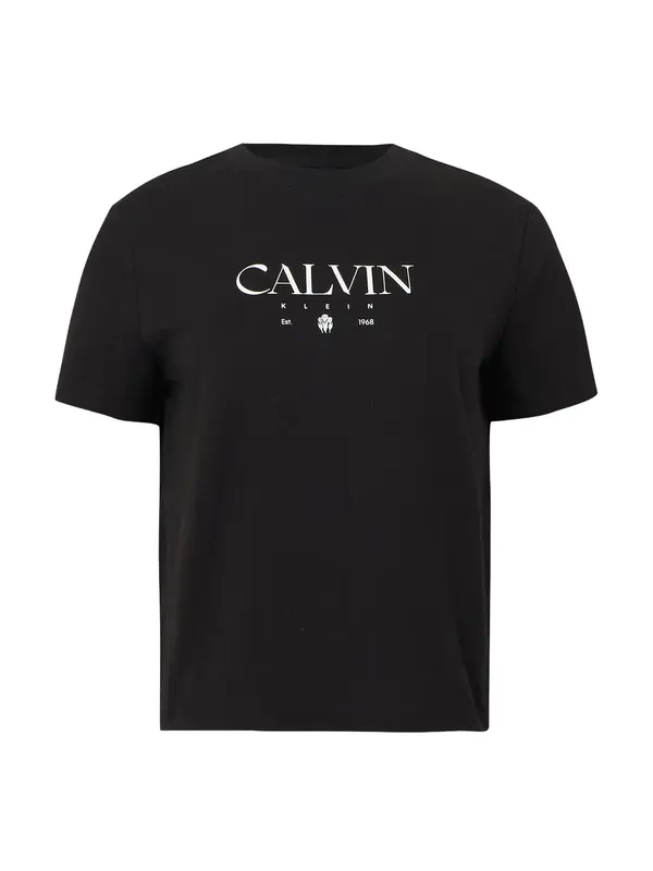 Calvin Klein Jeans Calvin Klein Jeans Majica  crna / prljavo bijela