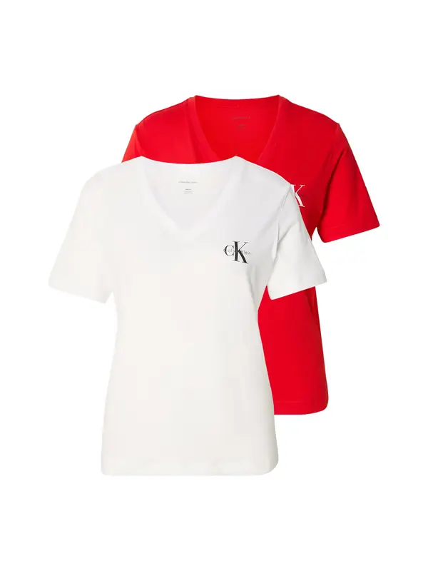 Calvin Klein Jeans Calvin Klein Jeans Majica  crvena / crna / bijela