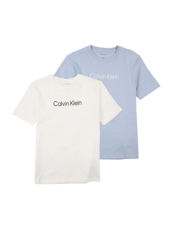 Calvin Klein Jeans Calvin Klein Jeans Majica  golublje plava / crna / prljavo bijela