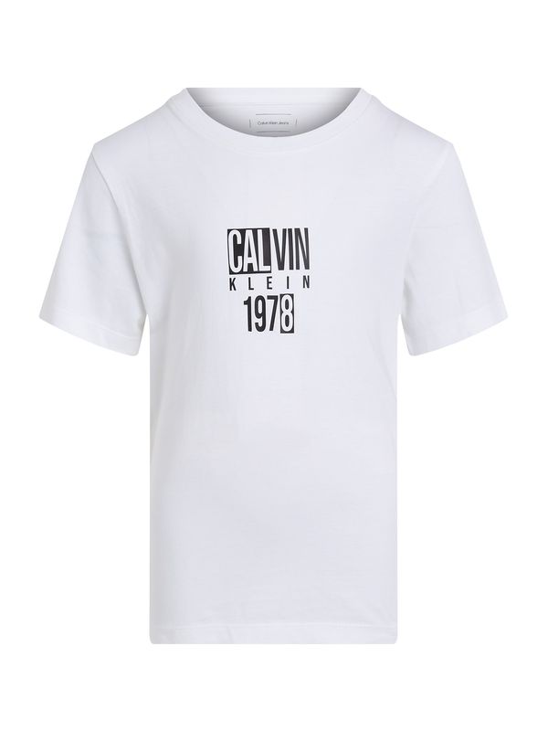 Calvin Klein Jeans Calvin Klein Jeans Majica 'GOOD LEVEL'  crna / bijela