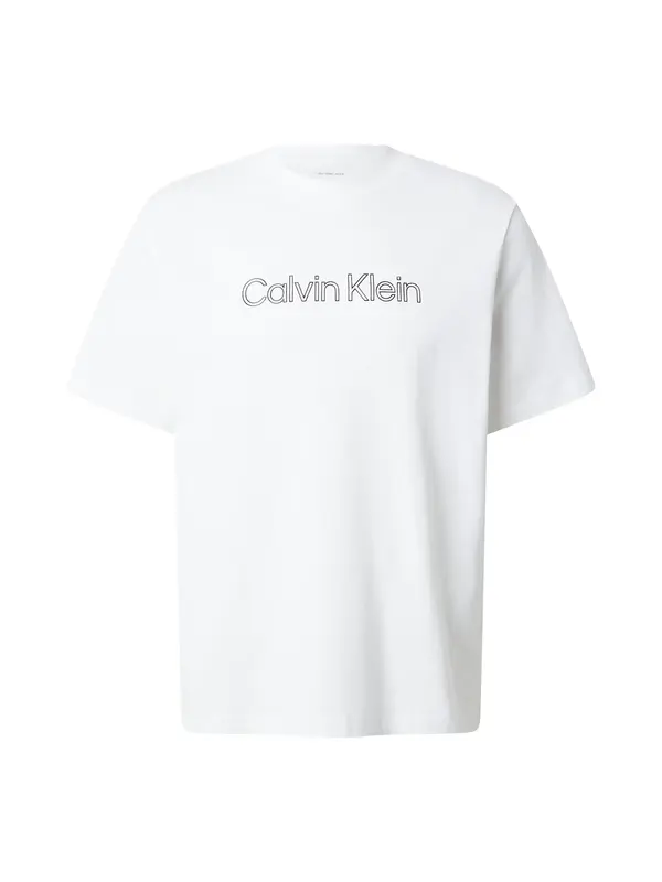Calvin Klein Jeans Calvin Klein Jeans Majica 'Graphic Logo'  crna / bijela