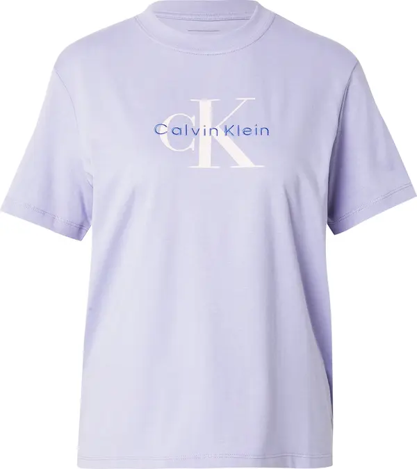 Calvin Klein Jeans Calvin Klein Jeans Majica 'HERO CLASSIC'  ljubičasto plava / lavanda / bijela