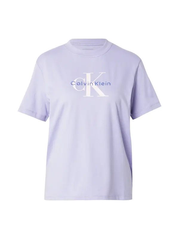 Calvin Klein Jeans Calvin Klein Jeans Majica 'HERO CLASSIC'  ljubičasto plava / lavanda / bijela