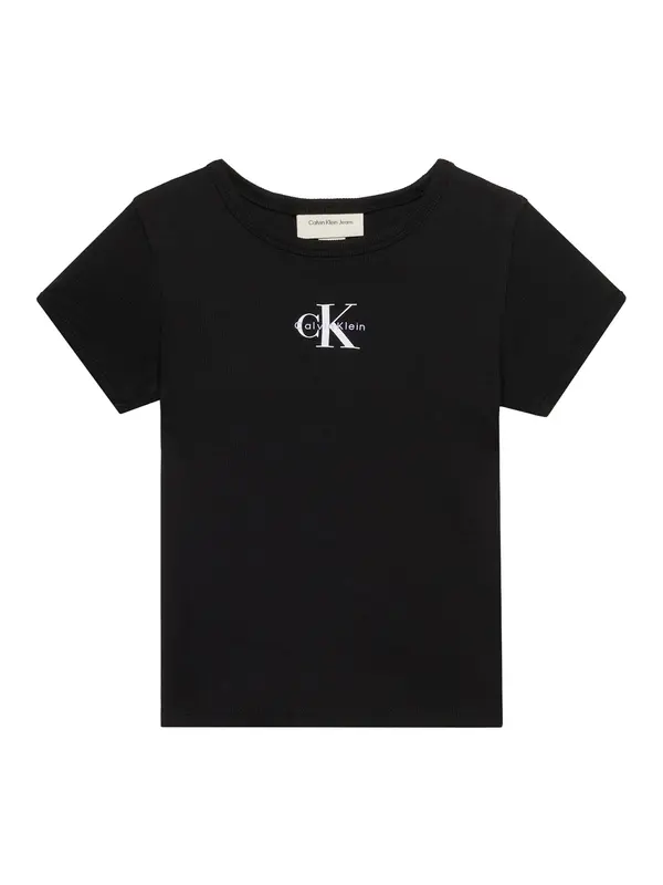 Calvin Klein Jeans Calvin Klein Jeans Majica  ljubičasta / crna / bijela