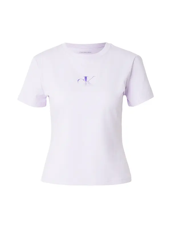 Calvin Klein Jeans Calvin Klein Jeans Majica  ljubičasta / svijetloljubičasta / bijela