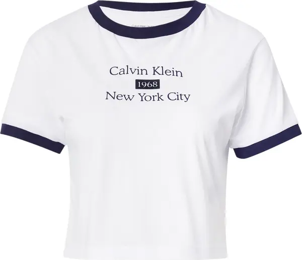 Calvin Klein Jeans Calvin Klein Jeans Majica  mornarsko plava / bijela