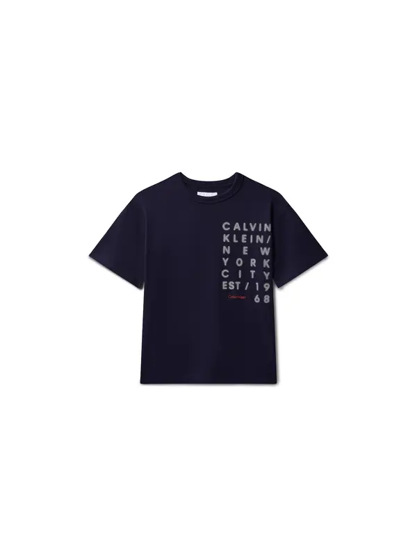 Calvin Klein Jeans Calvin Klein Jeans Majica  mornarsko plava / crvena / bijela