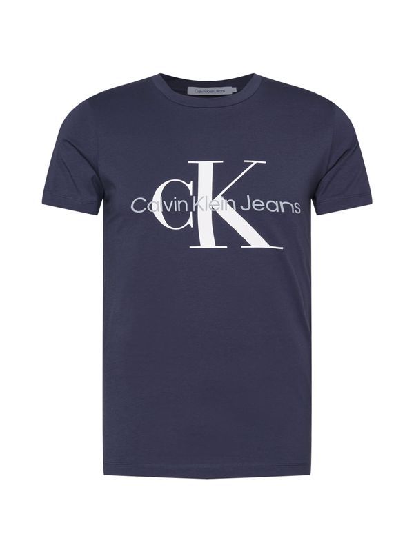 Calvin Klein Jeans Calvin Klein Jeans Majica  morsko plava / siva / bijela
