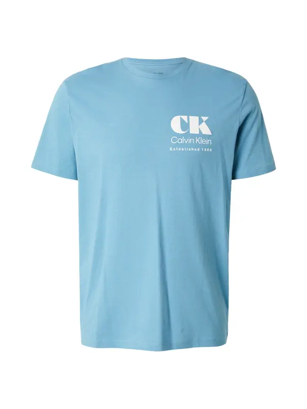 Calvin Klein Jeans Calvin Klein Jeans Majica  nebesko plava / bijela