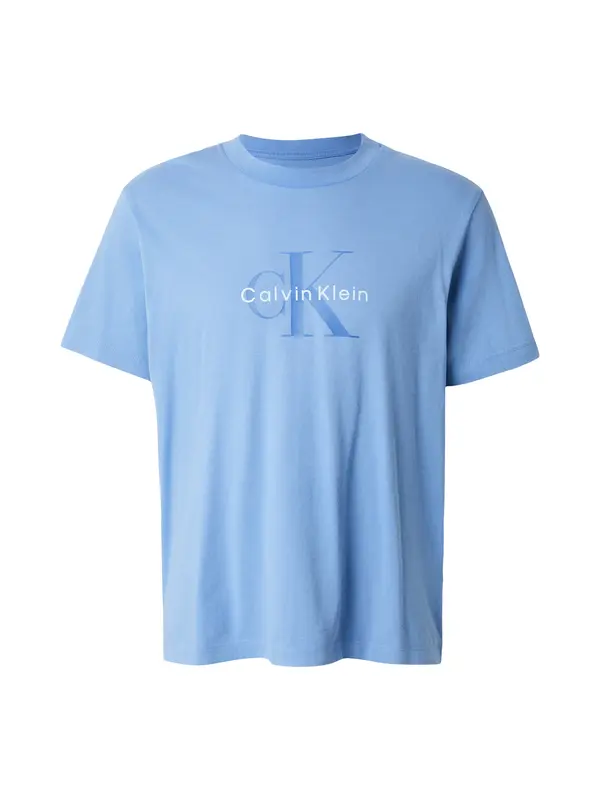 Calvin Klein Jeans Calvin Klein Jeans Majica  nebesko plava / svijetloplava / bijela
