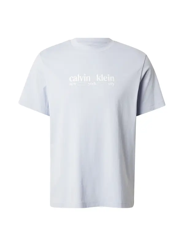 Calvin Klein Jeans Calvin Klein Jeans Majica 'NYC'  pastelno ljubičasta / bijela